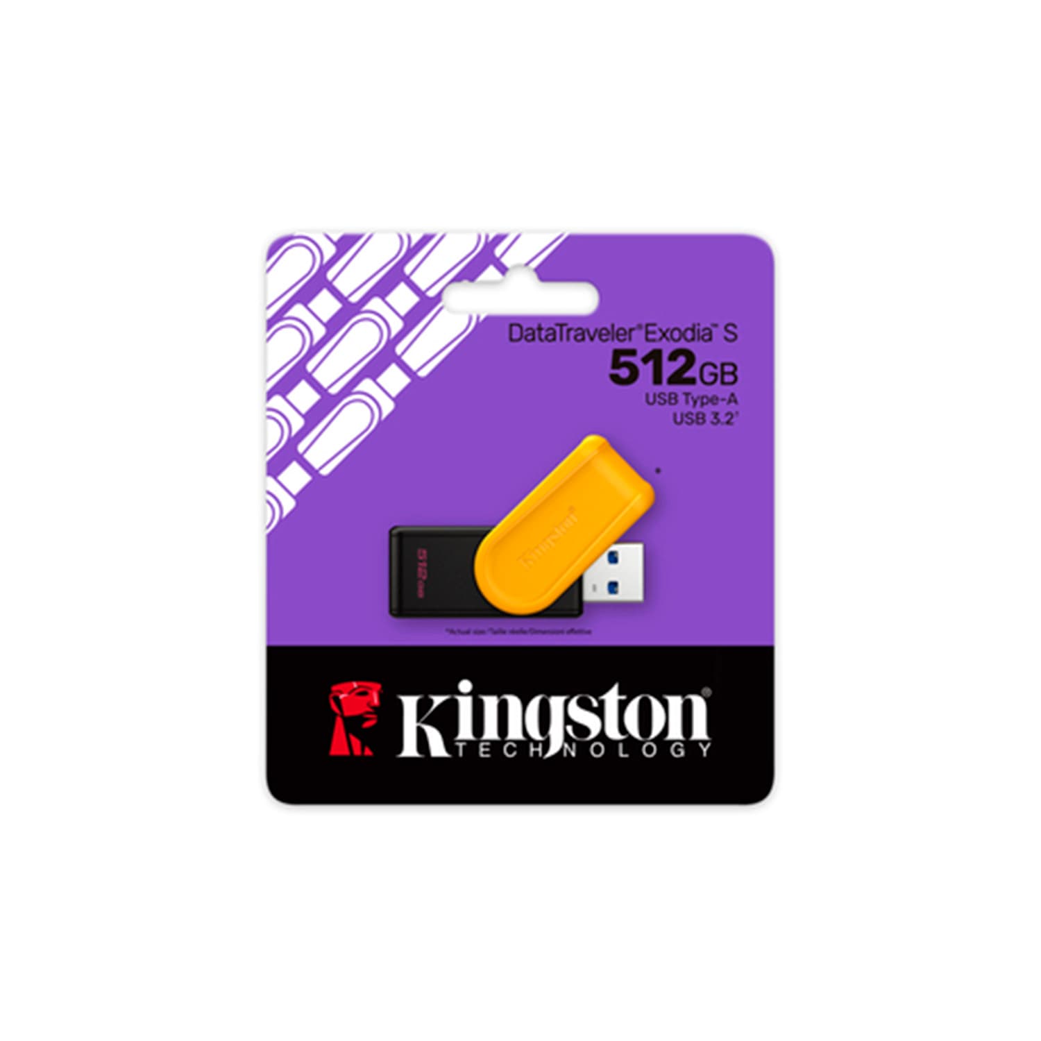 USB Kingston 512gb Data Traveller Exodia 3.2 Gen 1 DTXS/512GB
