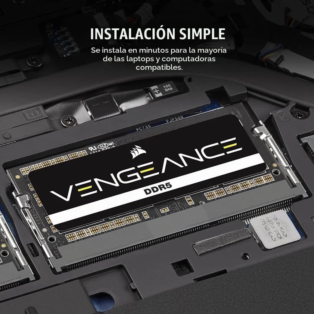 CORSAIR RAM VENGEANCE 16GB 5600 SODIMM