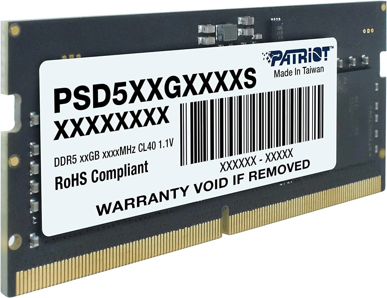 PATRIOT RAM 16GB DDR5-5600 SODIMM