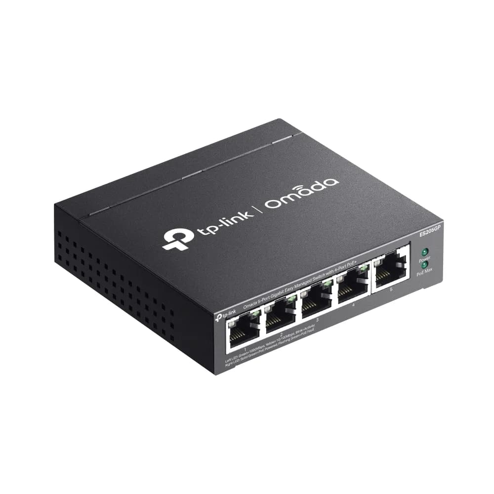 Switch Tp-link ES205GP 5pt Poe OMADA Administrable