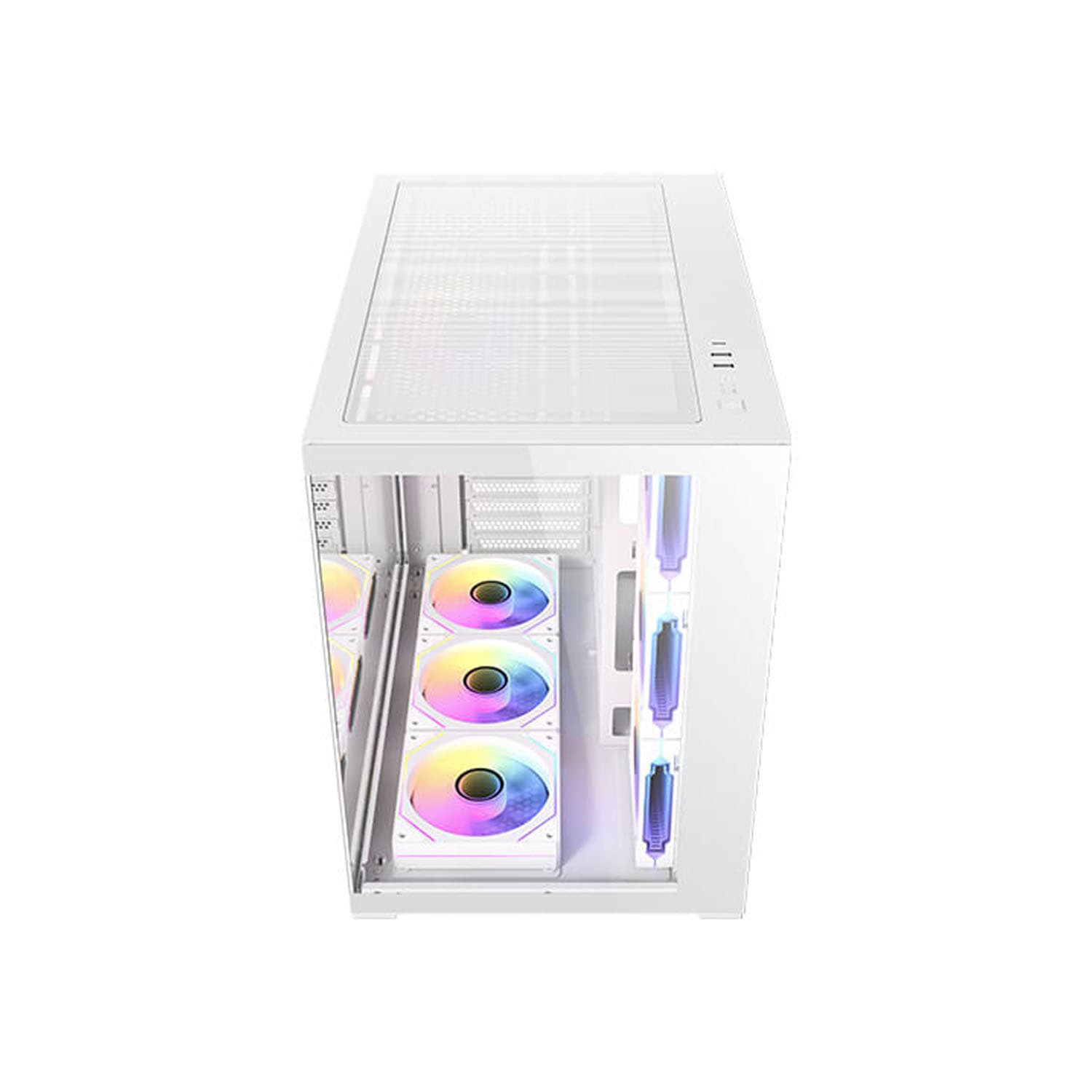 GABINETE ANTEC CX MIRROR BLANCO
