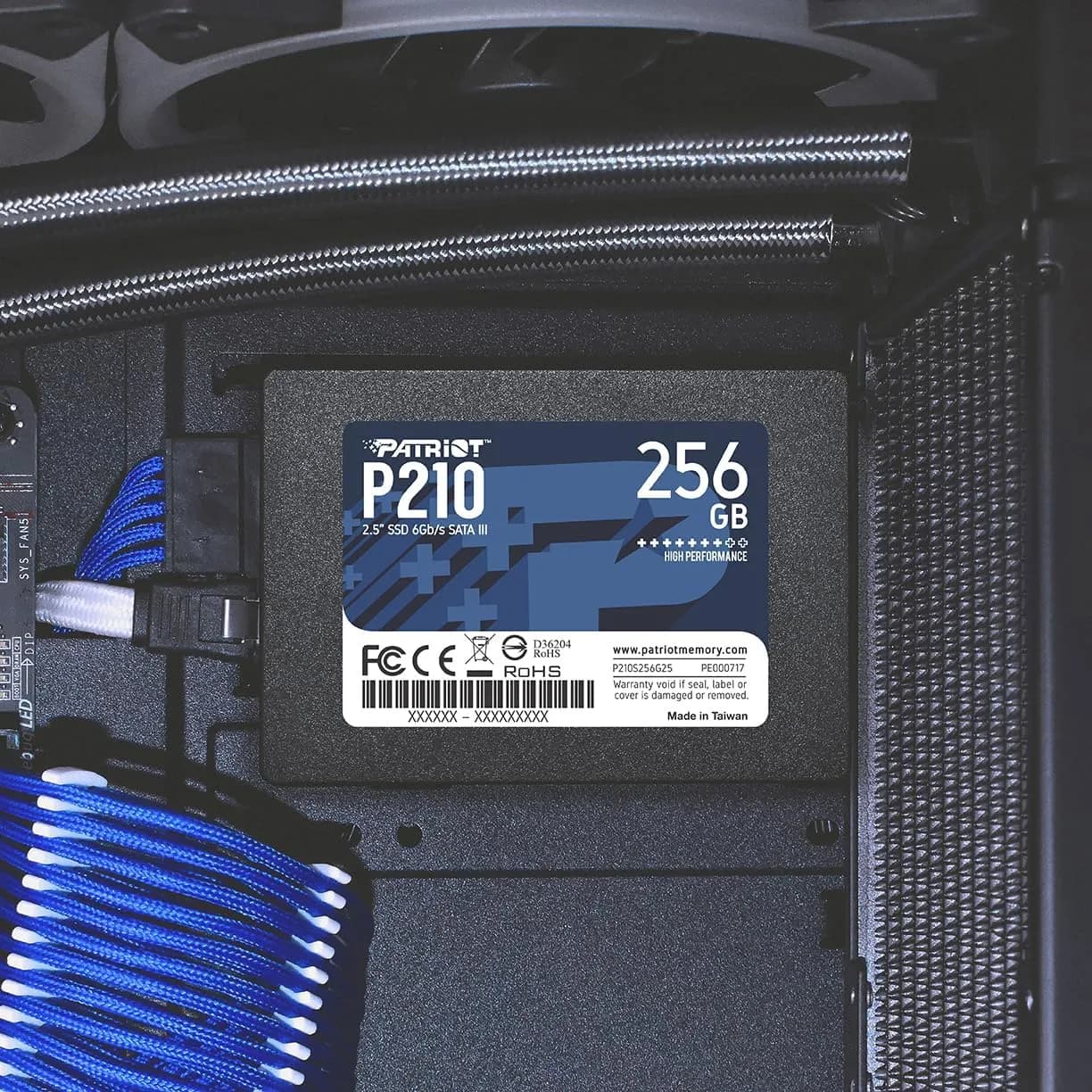 PATRIOT SSD P210 256GB SATA3 2.5 SSD