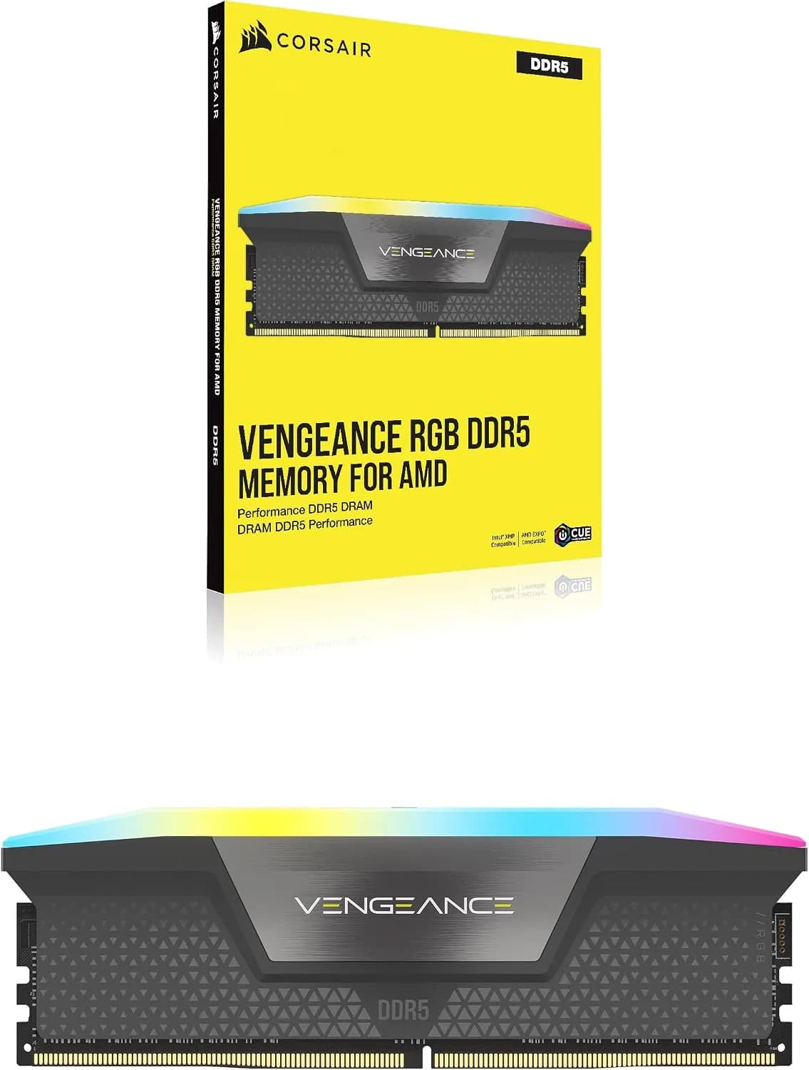 CORSAIR RAM VENGEANCE RGB 16GB 6000Mhz
